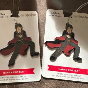 Hallmark Harry Potter Ornament with Black and Red Cloak